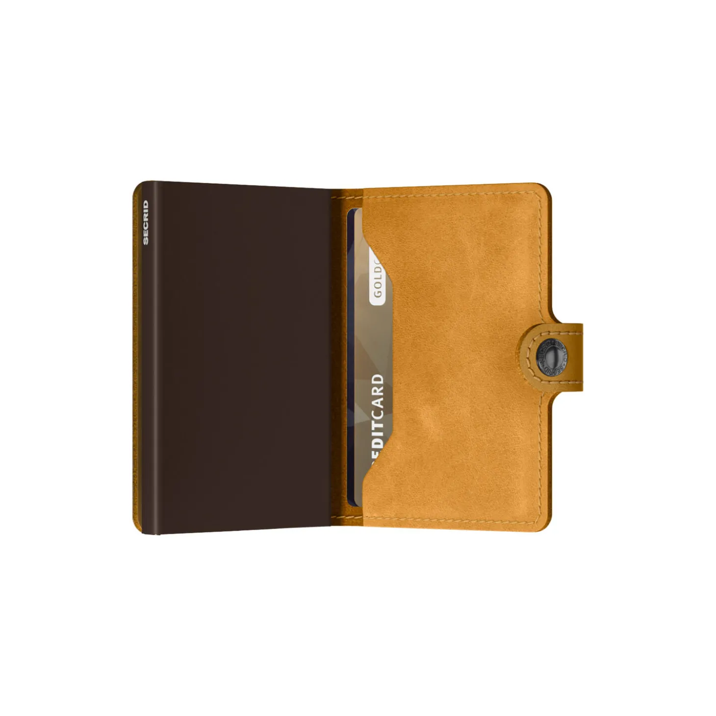 Miniwallet, vintage ochre