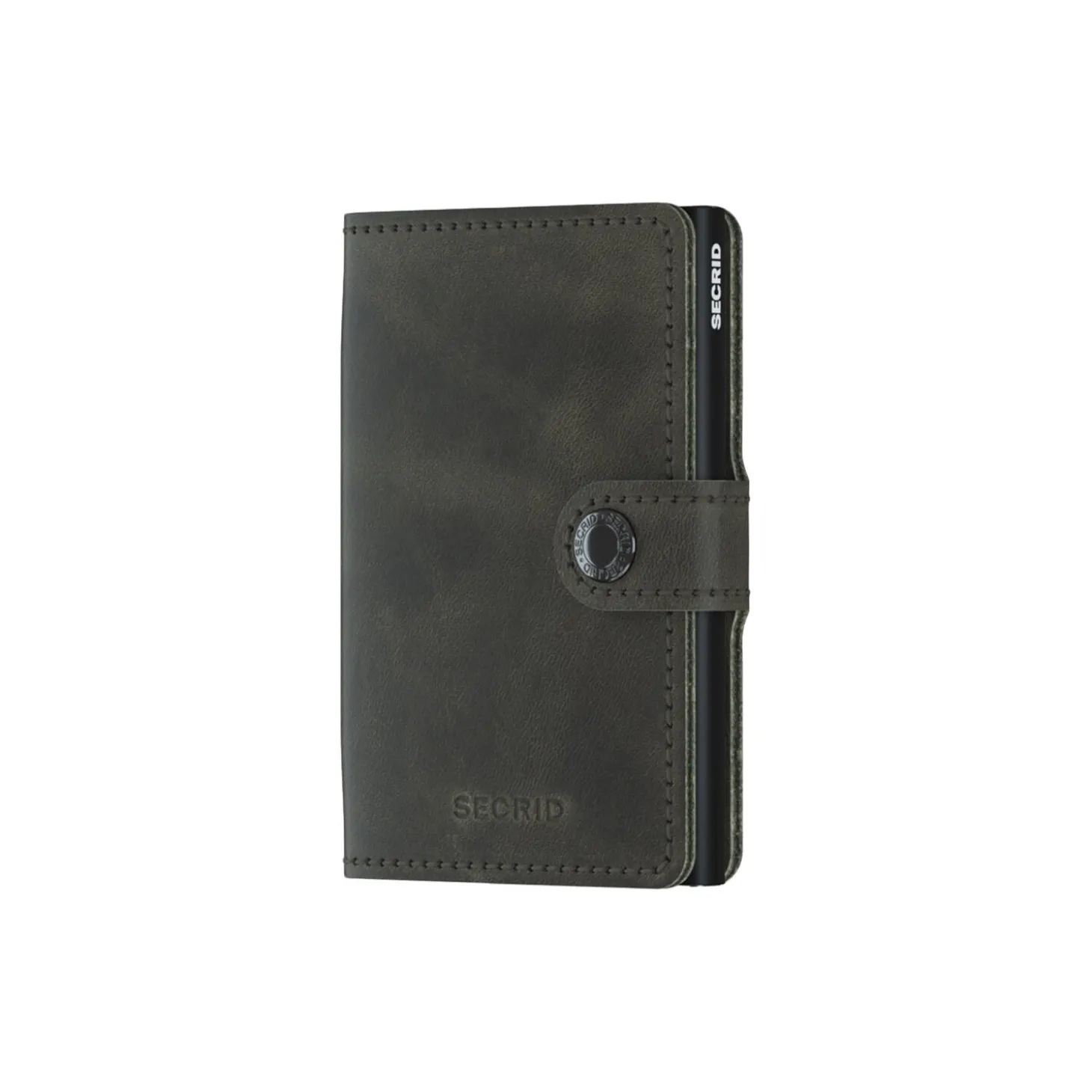 Miniwallet, vintage olive/black