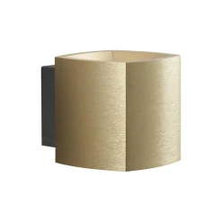 MIRAGE WALL 1 væglampe, brass