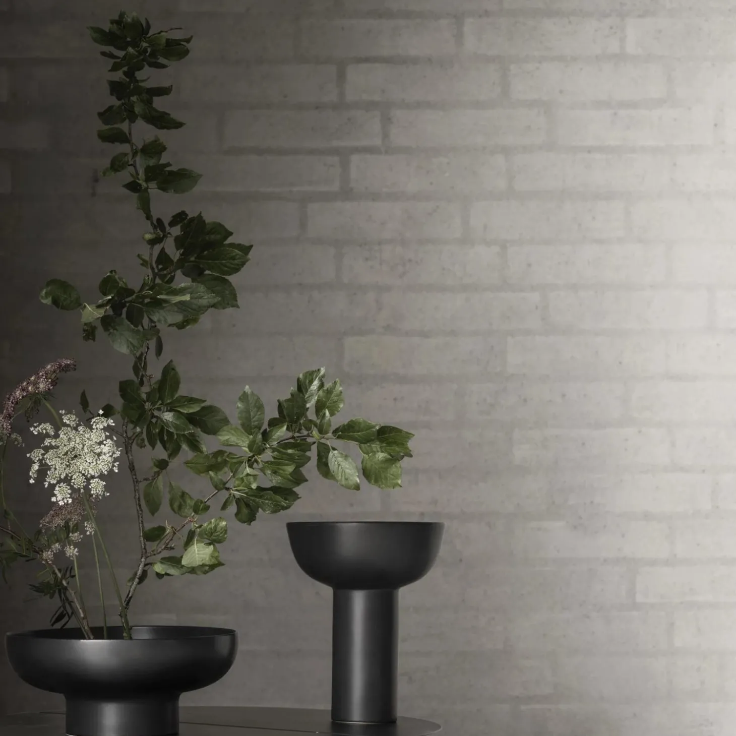 MIYABI Vase, black