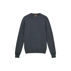 MMGBarella Crew Knit, flint stone