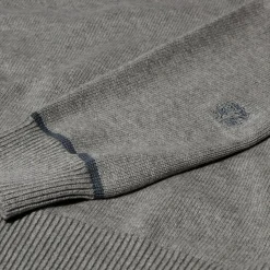 MMGBarella Crew Knit, grey melange
