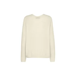 MMThora V-Neck Knit, ecru