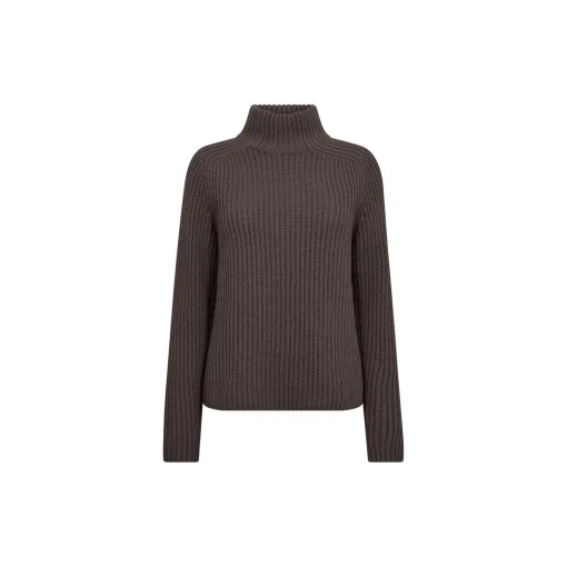 MMThyra Highneck Knit, falcon