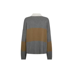MMWylie Tani Bold Stripe Knit, true camel