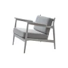 Model 107 loungestol, grå
