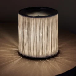 Model 597 Table Lamp, cream