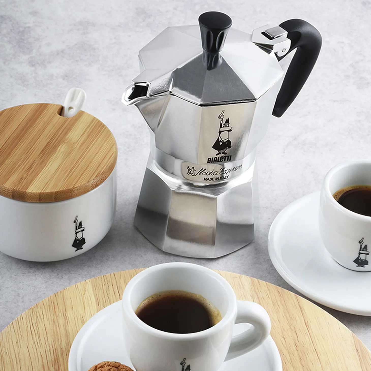 Moka Express espressokande, 2 kopper