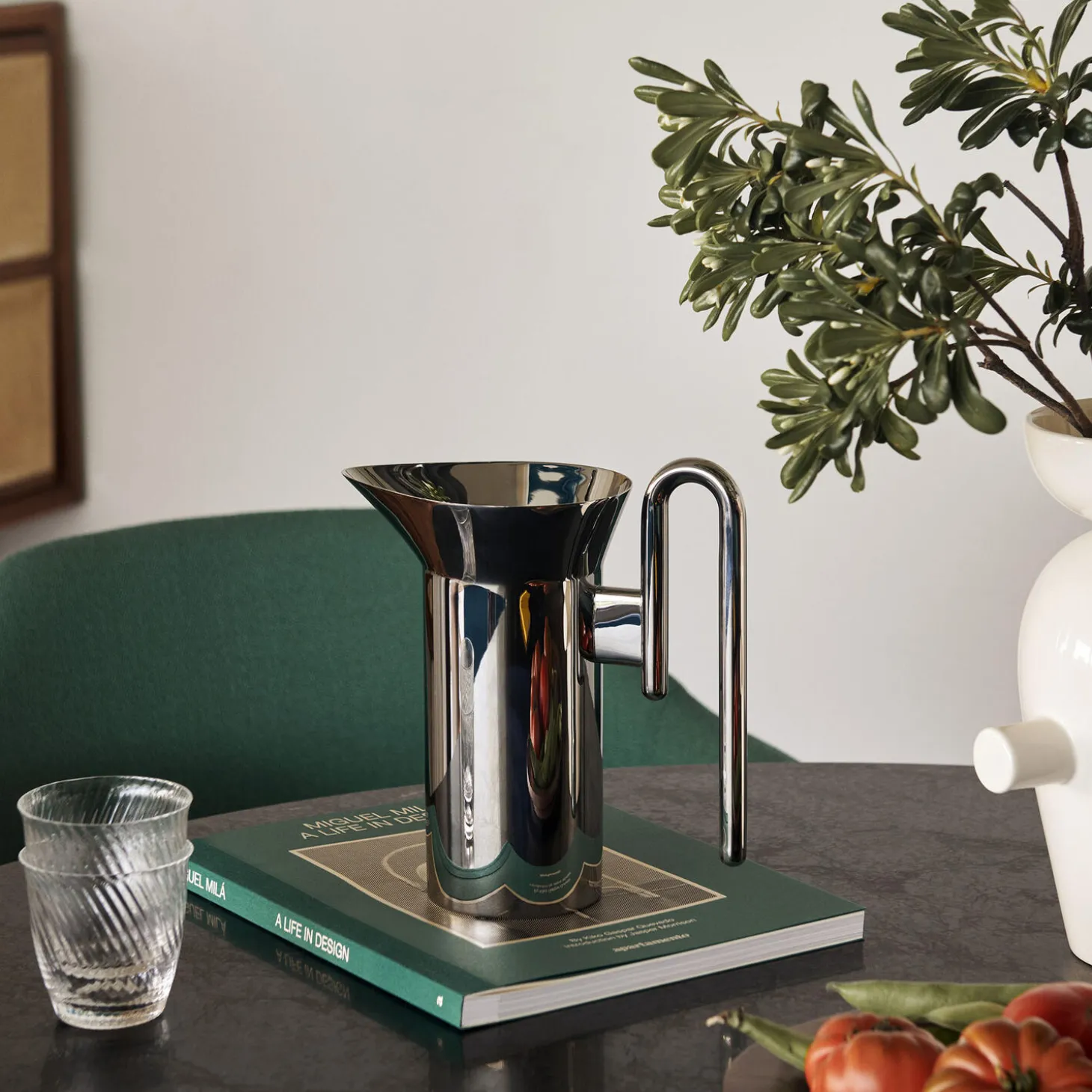 Momento JH38 kande, polished steel