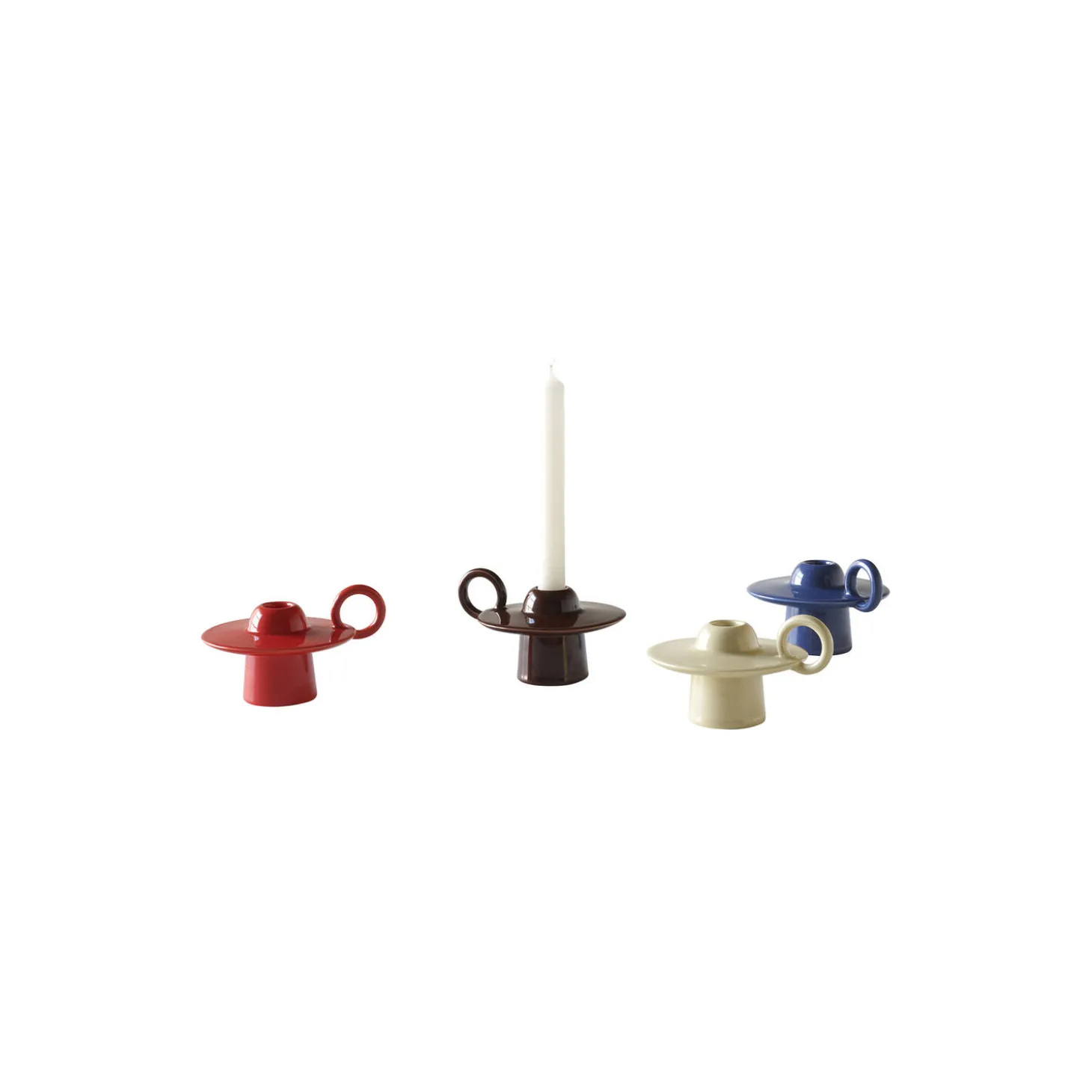 Momento JH39 lysestage, ivory