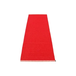 Mono gulvløber, coral red/red