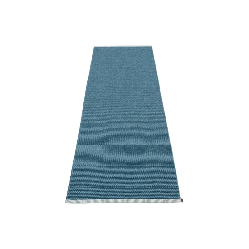 Mono gulvløber, ocean blue/dove blue