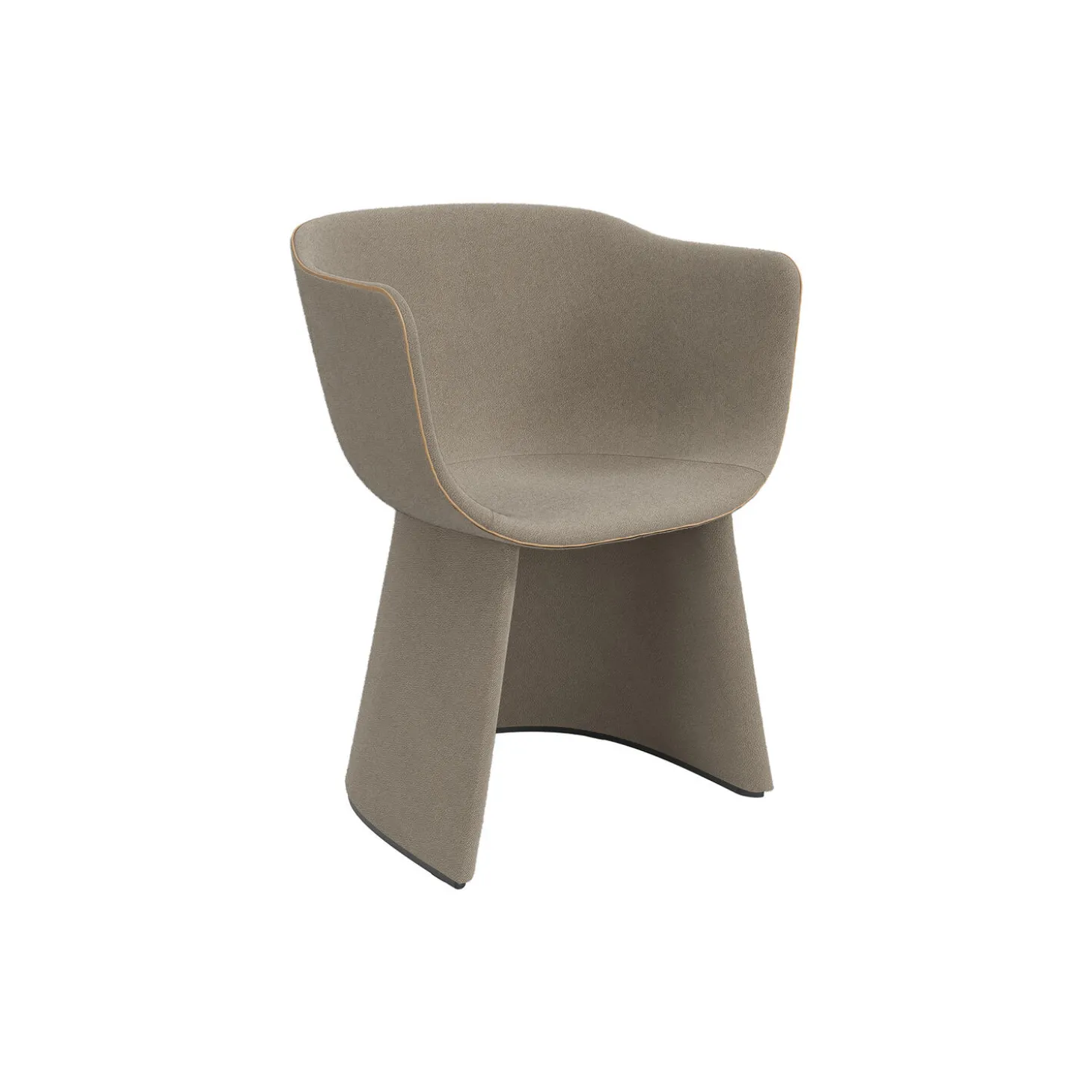 Monolit™ CM221 spisebordsstol med læderkede