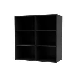 Montana 1113 reol med hjul, 05 black/black