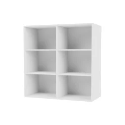 Montana 1113 reol med hjul, 101 new white/black