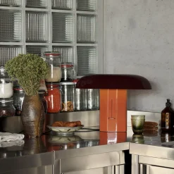 Montera JH42 Table Lamp, amber/ruby