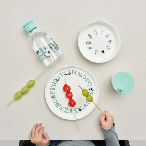 Moomin ABC drikkeflaske, moomin turqouise