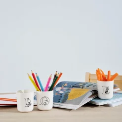 Moomin ABC kop E, moomin white