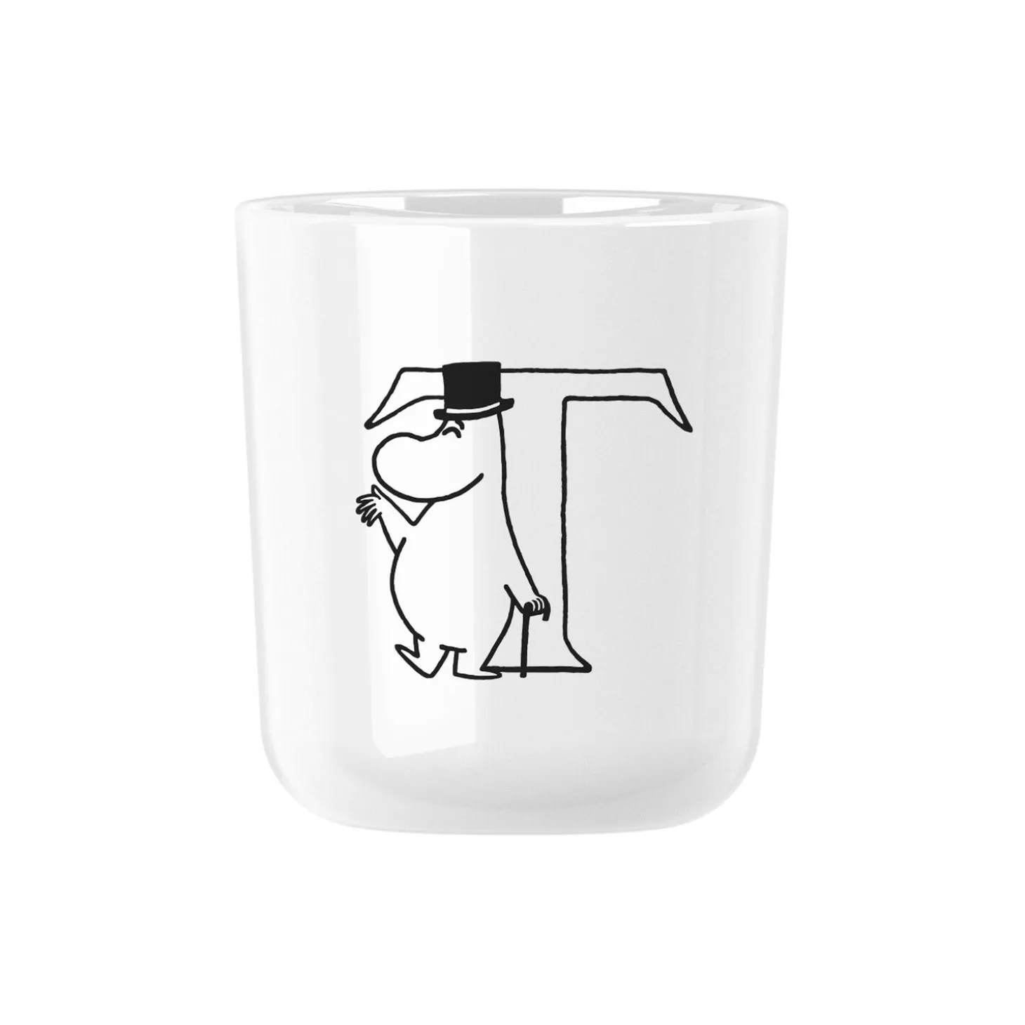 Moomin ABC kop T, moomin white
