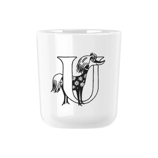 Moomin ABC kop U, moomin white