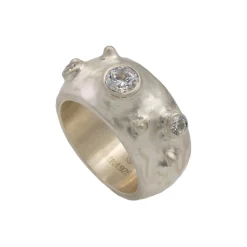 Moon Ring, silver