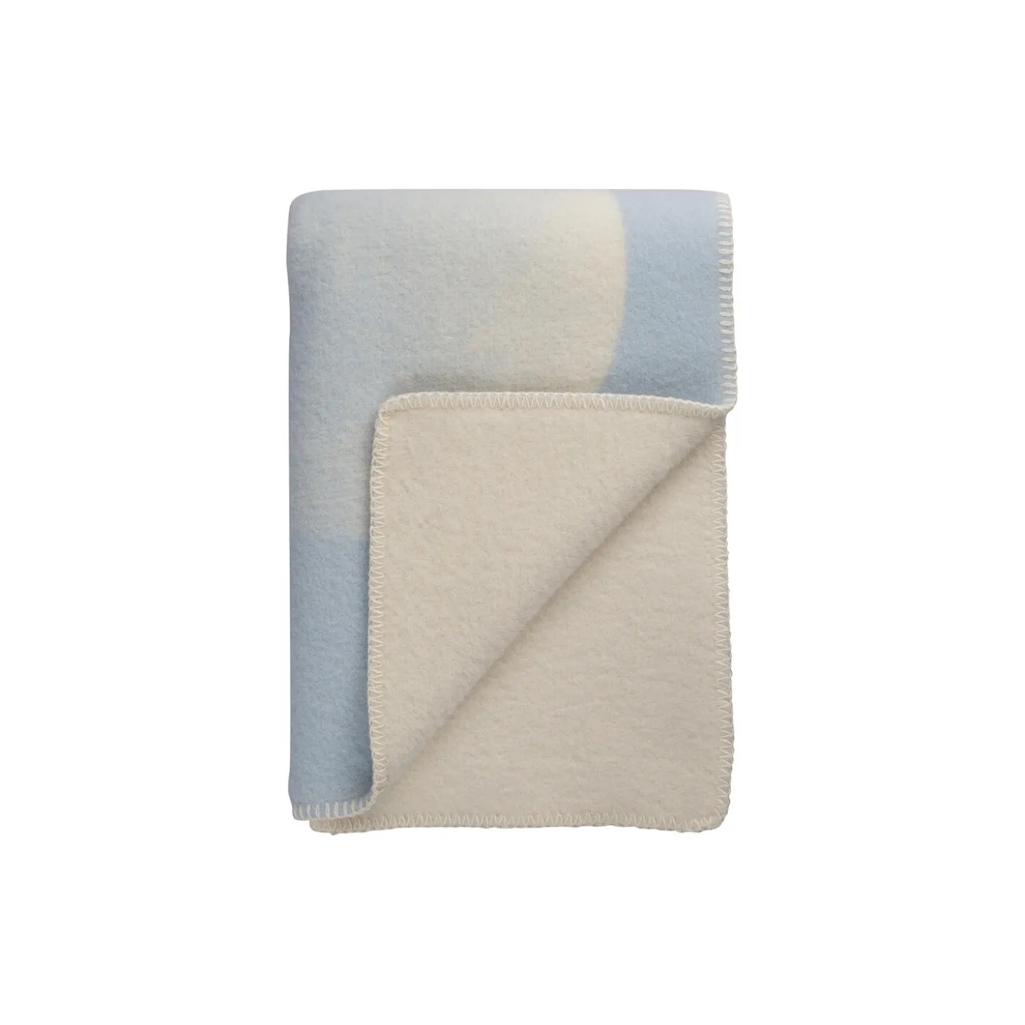 MOON Throw, crescent blue