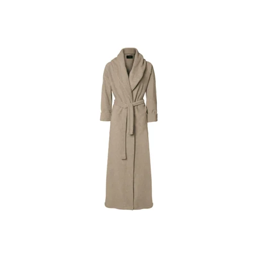 MOUNT EVEREST fleece bathrobe, beige