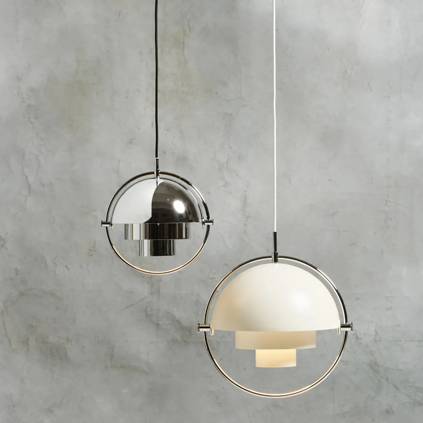 Multi-Lite Pendant, chrome