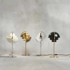 Multi-Lite Portable Lamp, chrome