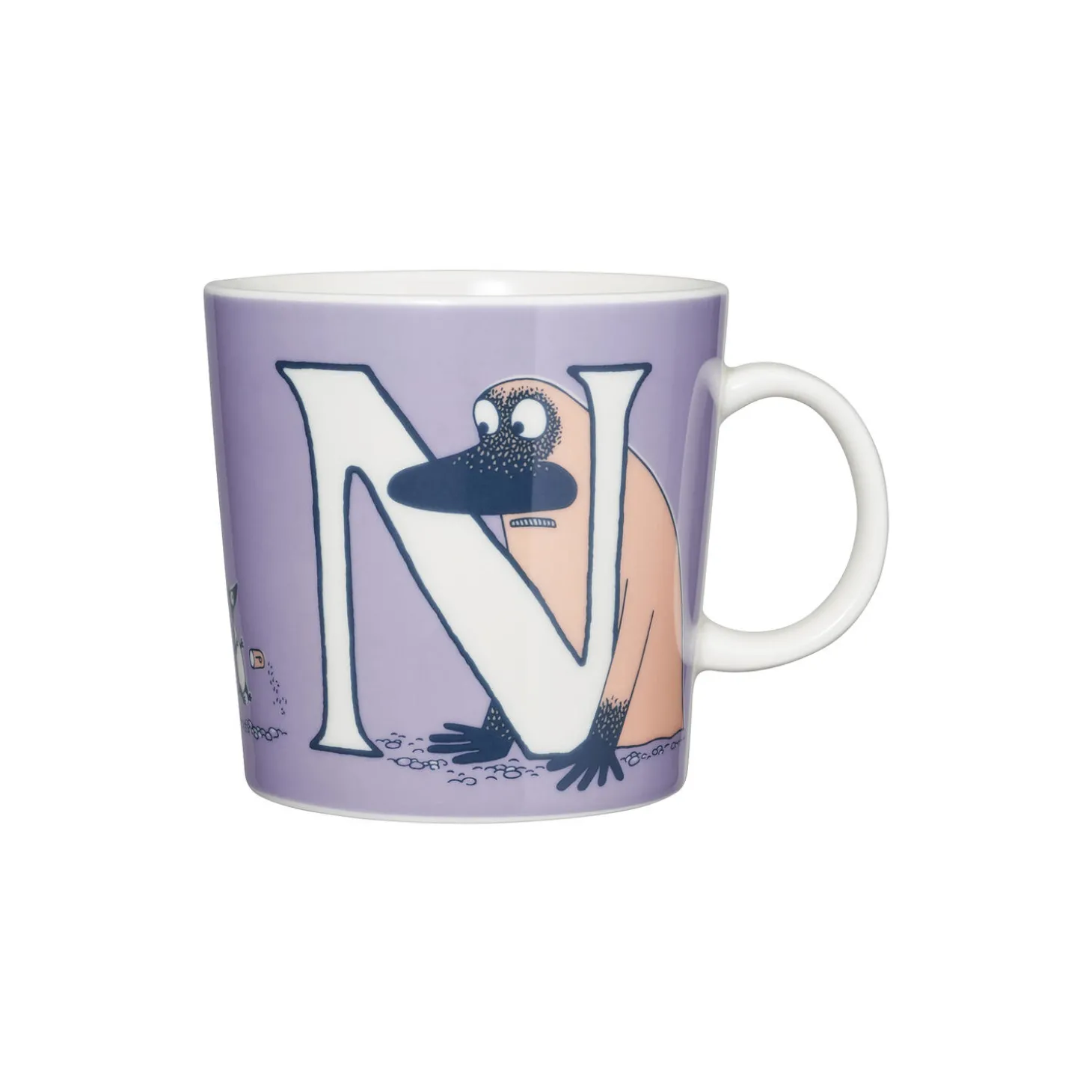 Mumi krus 40 cl Alfabet N