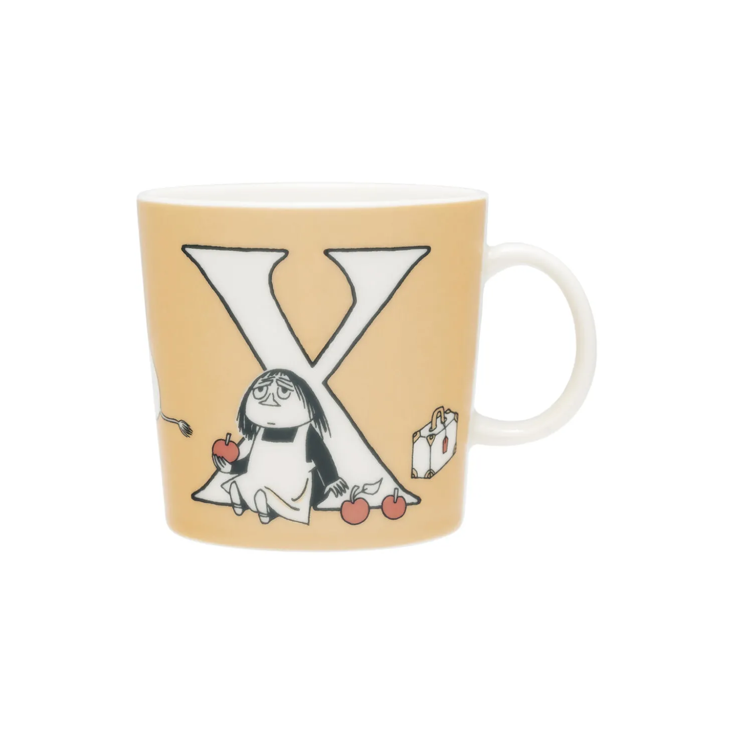 Mumi krus 40 cl Alfabet X