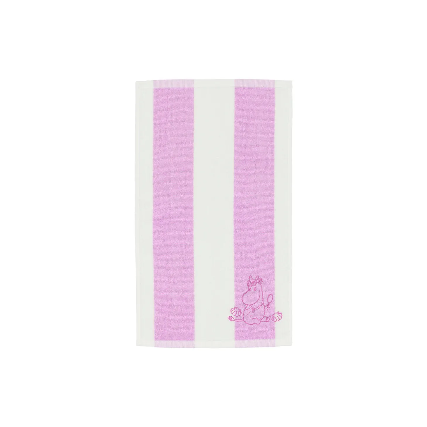 Mumi Muslinger håndklæde 30x50 cm, pinkstribet