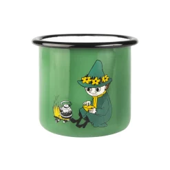 Mumrikken emaljekrus, grøn