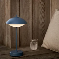 Musling™ transportabel lampe, dusk blue