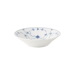 Musselmalet Riflet dyb tallerken Ø 21 cm