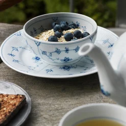 Musselmalet Riflet skål 47 cl