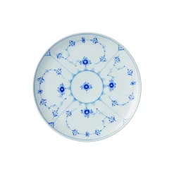 Musselmalet Riflet tallerken coupe Ø 23 cm