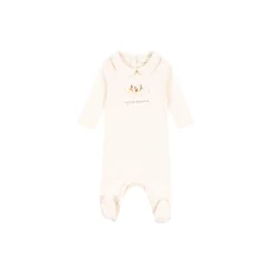 My First Christmas Onesie, antique white