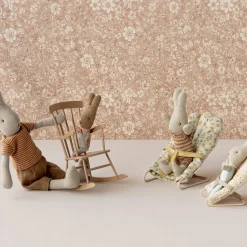 MY hare, rose/blue check