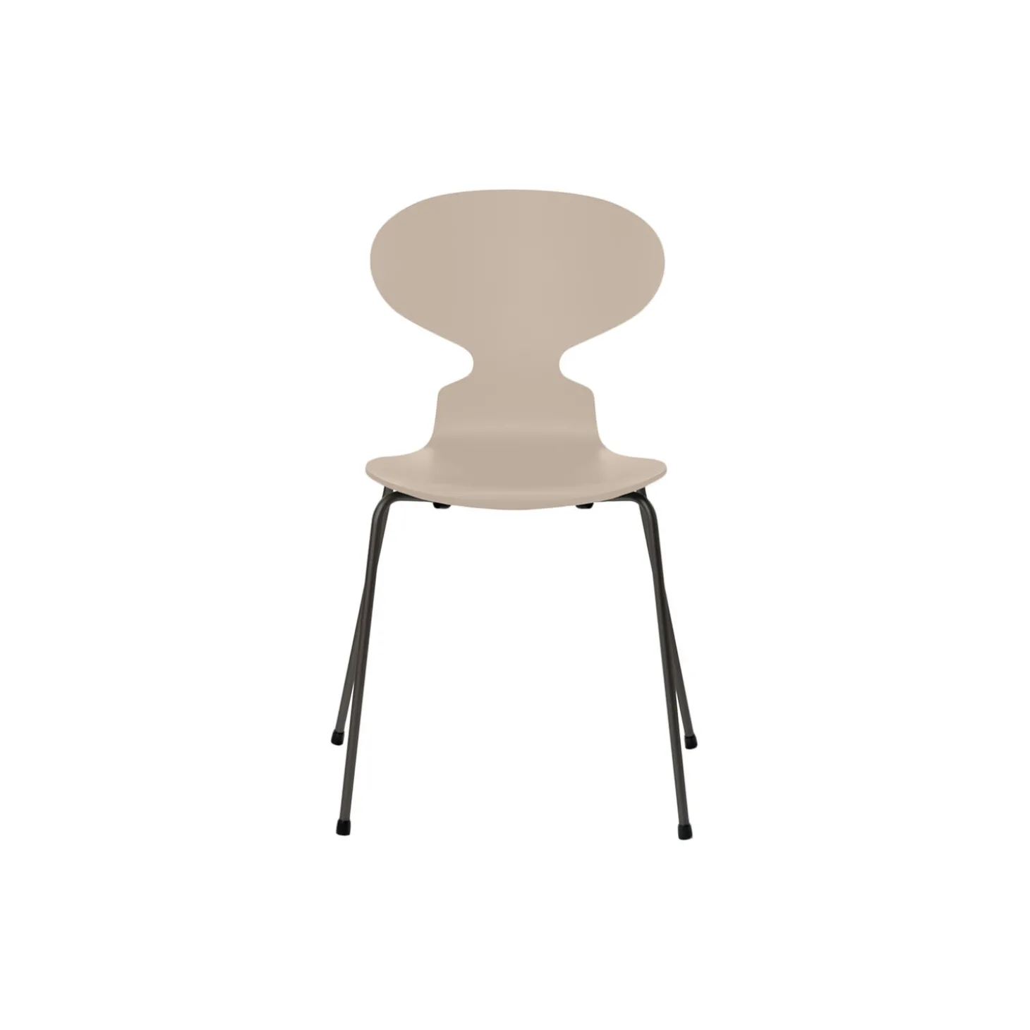 Myren™ 3101 fuldlakeret stol, light beige/warm graphite