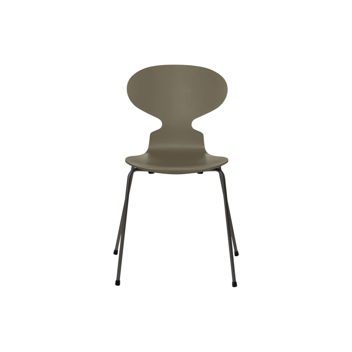 Myren™ 3101 fuldlakeret stol, olive green/warm graphite