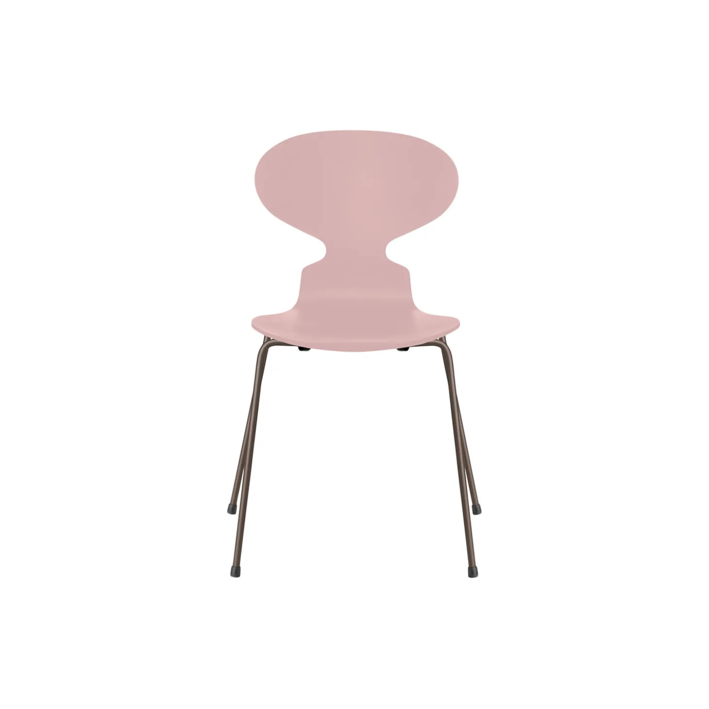 Myren™ 3101 fuldlakeret stol, pale rose/brown bronze