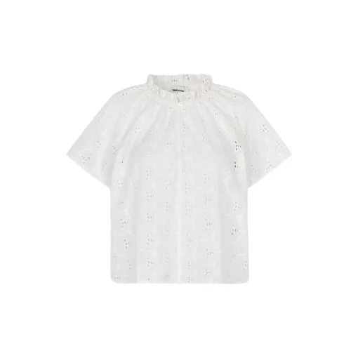 Nanettemd SS top, soft white
