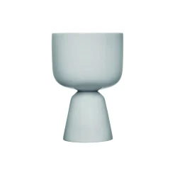 Nappula urtepotte small, lysegrå