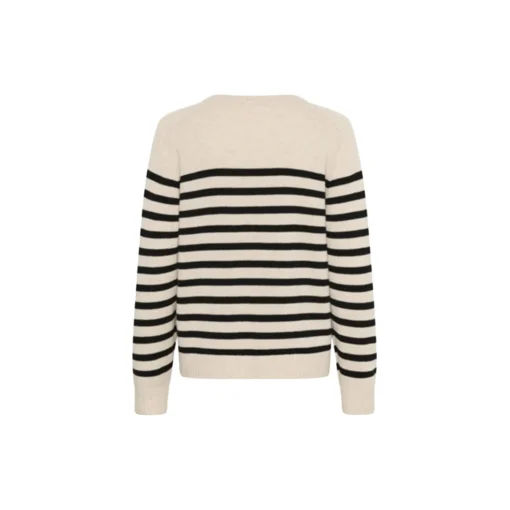 NiakaPW Pullover, black stripe