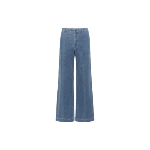 NinnenPW Pants, light blue denim