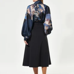 NitaDEA Blouse Long Sleeved, alepidia blue