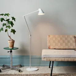 NJP gulvlampe, hvid