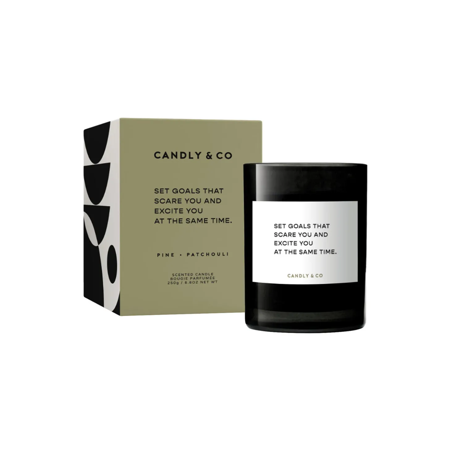 No. 4 Candle, Set goals that scare you and excite you at the same time