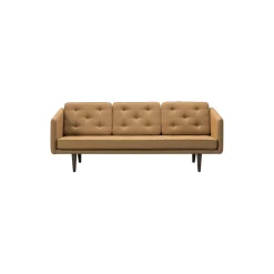 No. 1 3-pers. sofa, Fiord 451/røget eg